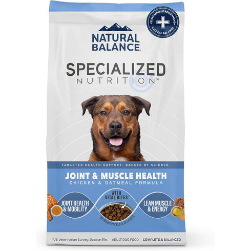 Natural Balance Joint & Muscle Health Chicken & Oatmeal Dry Dog Food 3.5lb - Poudre Pet & Feed Supply